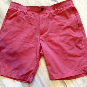 Under Armour Men's Vibrant Pink Flat Front Shorts